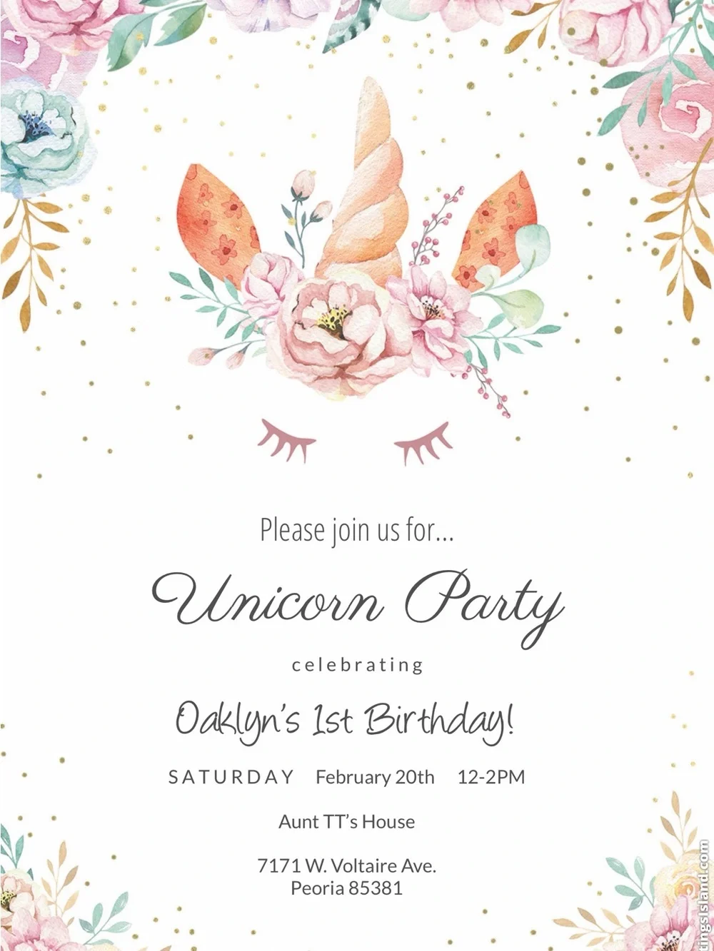 Custom made Digital Invitations - Any Themes, Colors or Designs!